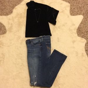 Distressed Hollister Jeans